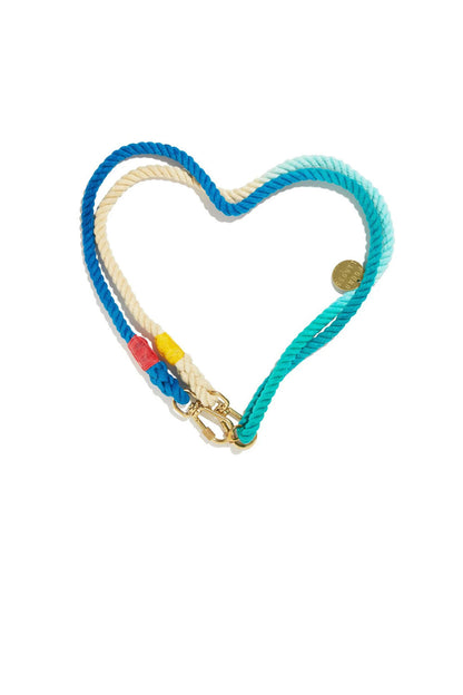 FOUND MY ANIMAL COTTON ROPE DOG LEASH, ADJUSTABLE